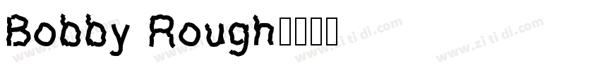 Bobby Rough字体转换